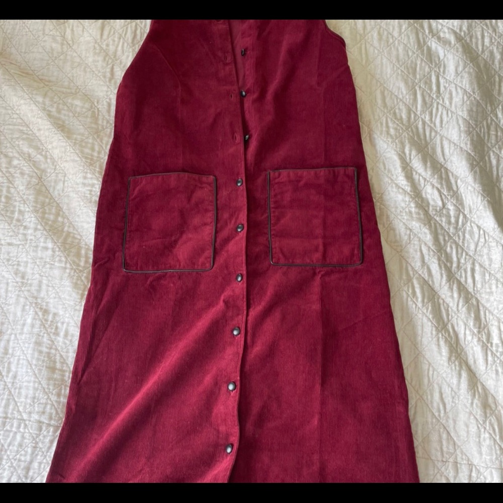 Vintage Cambridge Country red dress - Picture 4 of 4